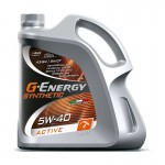 Моторное масло G-Energy Synthetic Active 5W40, 4л